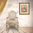 thumbnail image 3 of Jasper 20x24 Gold Ornate Wood Framed with Double Matting Museum Art Print Titled - Navy bears, 3 of 4