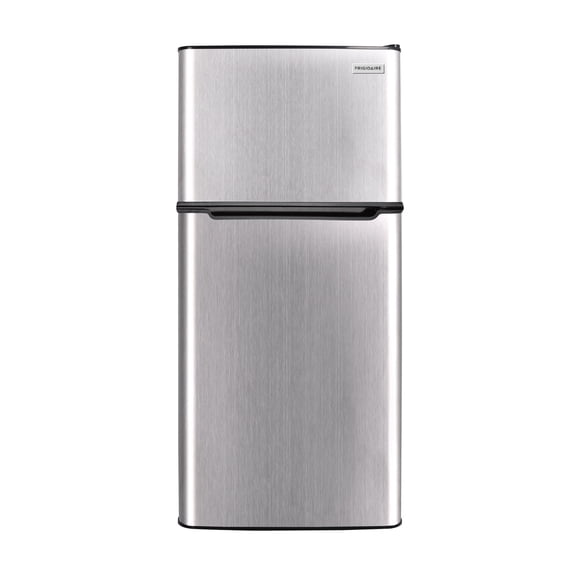 Réfrigérateur compact rétro Frigidaire 4,5 pi³ avec compartiment congélateur, mini-réfrigérateur platine pour chambre, dortoir, bureau, appartement