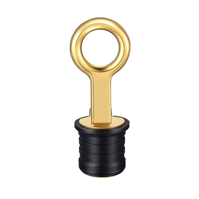 25mm Bronze Tapón de drenaje Universal para Kayak, tapones de imbornal de goma a presión, accesorios marinos
