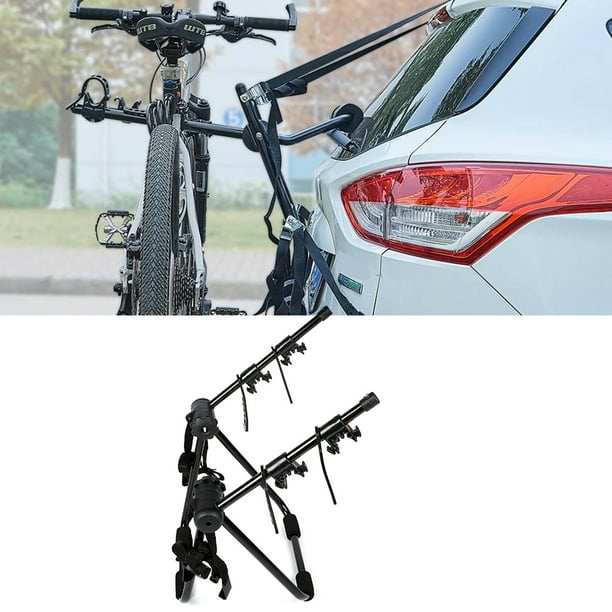 NEW SCITOO Deluxe 2Bike Trunk Mount Bicycle Rack (Fits Most Sedans