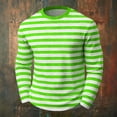 thumbnail image 7 of CONZONE Carnival Men's T-Shirts Short Sleeve T Shirts for Men Casual Crew Neck Striped Lightweight Tees Soft Cozy Athletic Tops, 7 of 7