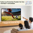 thumbnail image 3 of CHUCI-Visualizaci&oacute;n de Proyector de 120 Pulgadas, 16:9 HD Pantalla de Proyector Port&aacute;til,Plegable Port&aacute;til, para Exteriores, Interior y Cine en Casa(Gancho y Cuerda In, 3 of 7