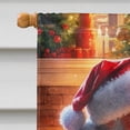 thumbnail image 3 of Jack Russell Terrier and Santa Claus House Flag 28 in x 40 in, 3 of 7