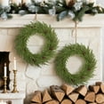 thumbnail image 4 of CIPACHO 24 inch Christmas Wreath, Artificial Norfolk Pine Wreath with Pine Cones and 88 Realistic Branches for Door, Wall, Holiday Decoration for Indoor Outdoor, 4 of 7