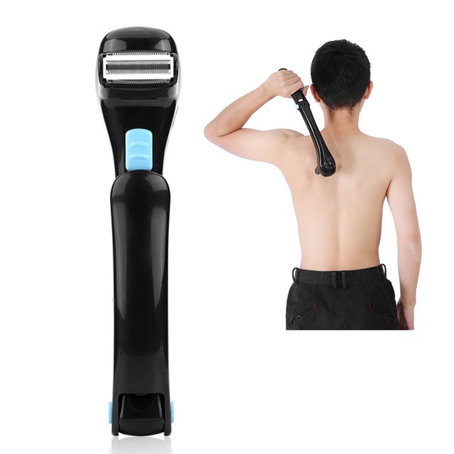 Afeitadora De Pelo Para Espalda, Recortadora De Pelo Con Pilas, Para Hombres Para Depilación Con Herramienta De Afeitado De Peluquero