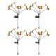 thumbnail image 1 of 1/2/4 Uds luces de enchufe a tierra IP65 adornos solares impermeables para patios traseros Hugtrwg Para estrenar, 1 of 1