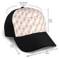 thumbnail image 2 of Yiaed Hand Drawn Snake Print Baseball Cap Dad Hat Polo Style Plain Blank Adjustable Size, 2 of 5