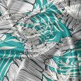 thumbnail image 5 of Ambesonne Leaves Valance Pack of 2, Tropical Banana Leaf Motifs, 54"X12", Multicolor, 5 of 5