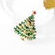 thumbnail image 5 of CHAO Broche de botones, botones de alfiler de camisa de árbol de Navidad, imperdible de seguridad, broches de botones para evitar exposición accidental, para decoración de ropa, jeans y bufandas, 5 of 5