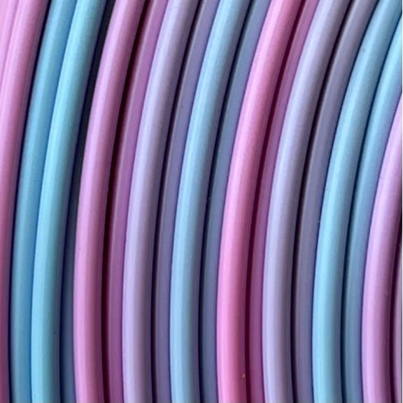 Unicorn Fast Change (purple, blue  green) PLA Filament 1.75mm, 500g
