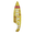 Beach House Shark Bite Surfboard, variant on American Art Decor Surfboard - Pink Flamingo & Beachball Wall Art Decor