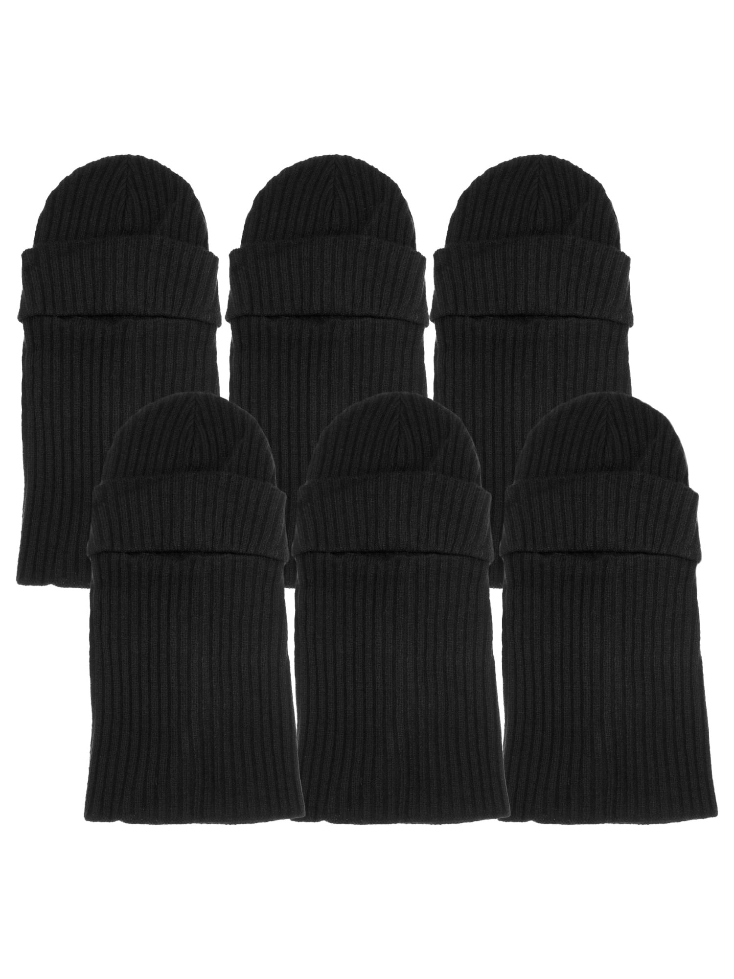 Swan Knitted Balaclava Ski Mask (6-Pack)