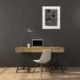 thumbnail image 3 of Lux + Me Designs 25x32 White Modern Wood Framed Museum Art Print Titled - Eat, Sleep, Game, Repeat, 3 of 4