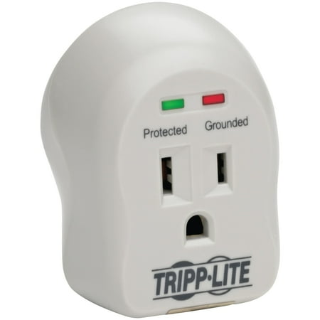 UPC: 0037332010643 | TRIPP LITE SPIKECUBE Wall Mount 1 Outlets 600 Joules Surge Suppressor