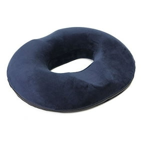 Donut Cushion With Gel Core Oversized Coccyx Pillow With Sherpa