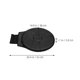 thumbnail image 2 of Rotating Seat Cushion Car Seat Cushion Car Seat Passenger Use Black Comfort 2Pcs, 2 of 5