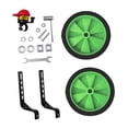 thumbnail image 1 of Colaxi Roues Stabilisatrices pour Vélo d'Enfants Roues Auxiliaires, Portables, de Remplacement, Accessoires de Cyclisme Stabilisateurs de Vélo Réglables Robustes Verts, 1 of 8