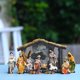 thumbnail image 3 of Figura Natividad Navidad Con Escena Pesebre Jesús Artesanías Pintadas A Mano, 3 of 5