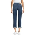 thumbnail image 3 of Levi Strauss Signature Women's Mid Rise Slim Fit Boyfriend Jeans, Sizes 0-22, 3 of 4