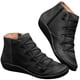 thumbnail image 1 of Zapatillas de deporte casuales para mujer zapatos de plataforma de cuero PU multifunción para otoño invierno, 1 of 6