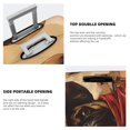 thumbnail image 3 of Fotbe Western French Bulldog Cowboy Funda Protectora para Equipaje, Antirrayones y Resistente a la Suciedad, Compatible con Maletas de 18 a 32 Pulgadas-Large, 3 of 7
