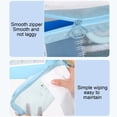 thumbnail image 4 of EGNMCR Organization and Storage, Storage Bins, Storage Containers Student SingleLayer Mesh Pencil Case Portable LargeCapacity StainResistant Rectangular Storage Pouch Mesh pencil cases, 4 of 6