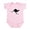 Petal Pink, variant on CafePress - Kangaroo Body Suit - Baby Light Bodysuit, Size Newborn - 24 Months
