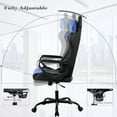 thumbnail image 5 of BestOffice Ergonomic & Lumbar Support Swivel Gaming Chair, Blue, 5 of 7