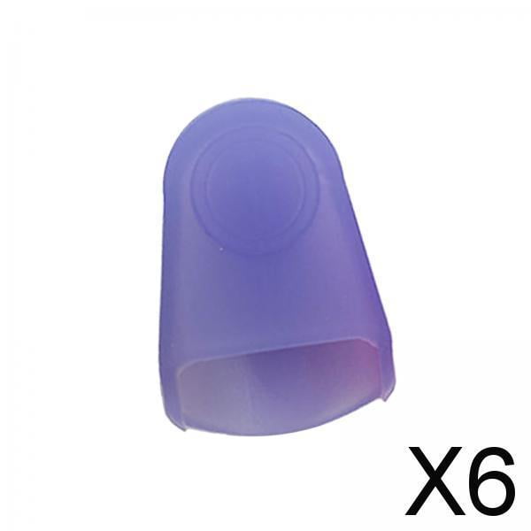 6x Protector de Boquilla, Tapa de Boquilla de Saxofón, Accesorio de Instrumento a Prueba de Polvo, Cubierta de Tapa de Boquilla, Tapa Protectora de 6 piezas