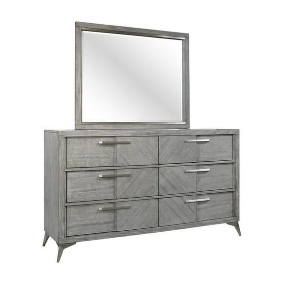 I Home Furnishings Aries Landscape Mirror