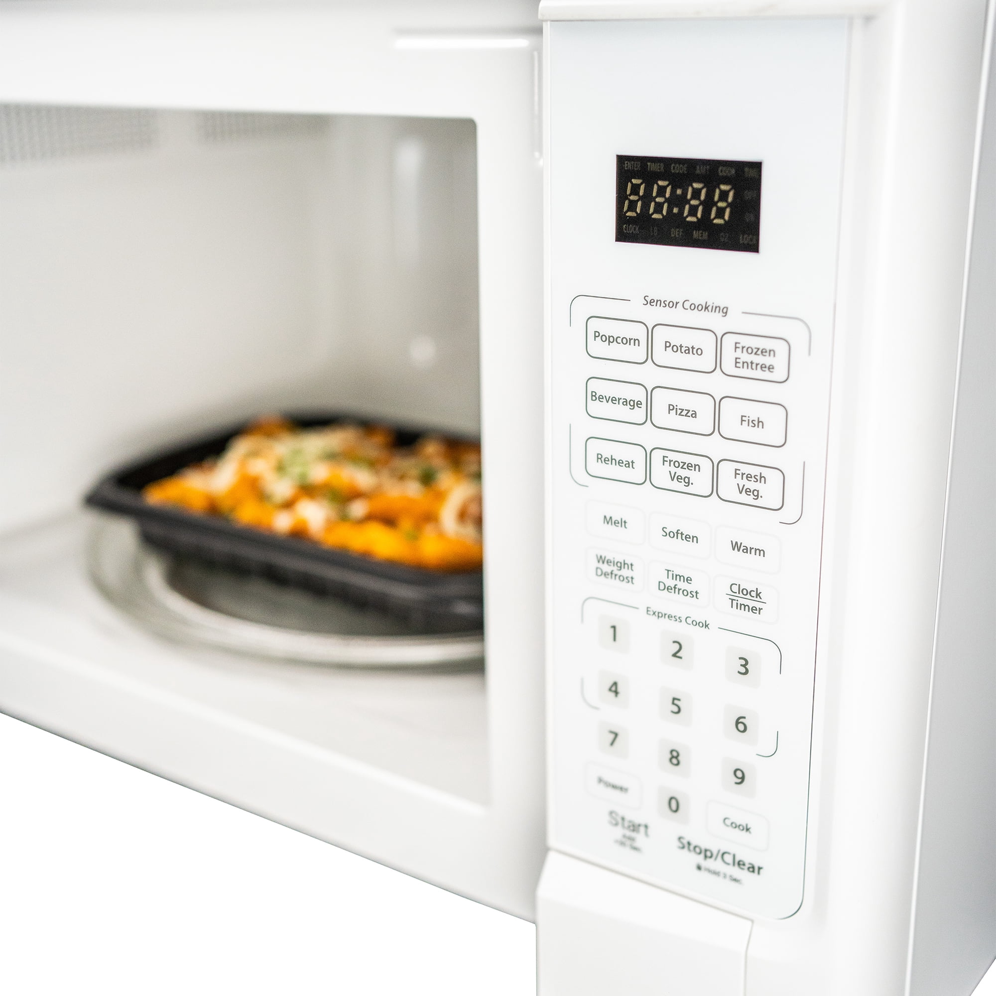 Danby Designer 1.4 cu. ft. Sensor (Cooking) Microwave in White (DDMW01440WG1)