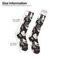 thumbnail image 2 of Pofeuu Laying Hens And Roosters Print Stockings, Adult Running Hiking Socks for Youth and Adult, 2 of 6