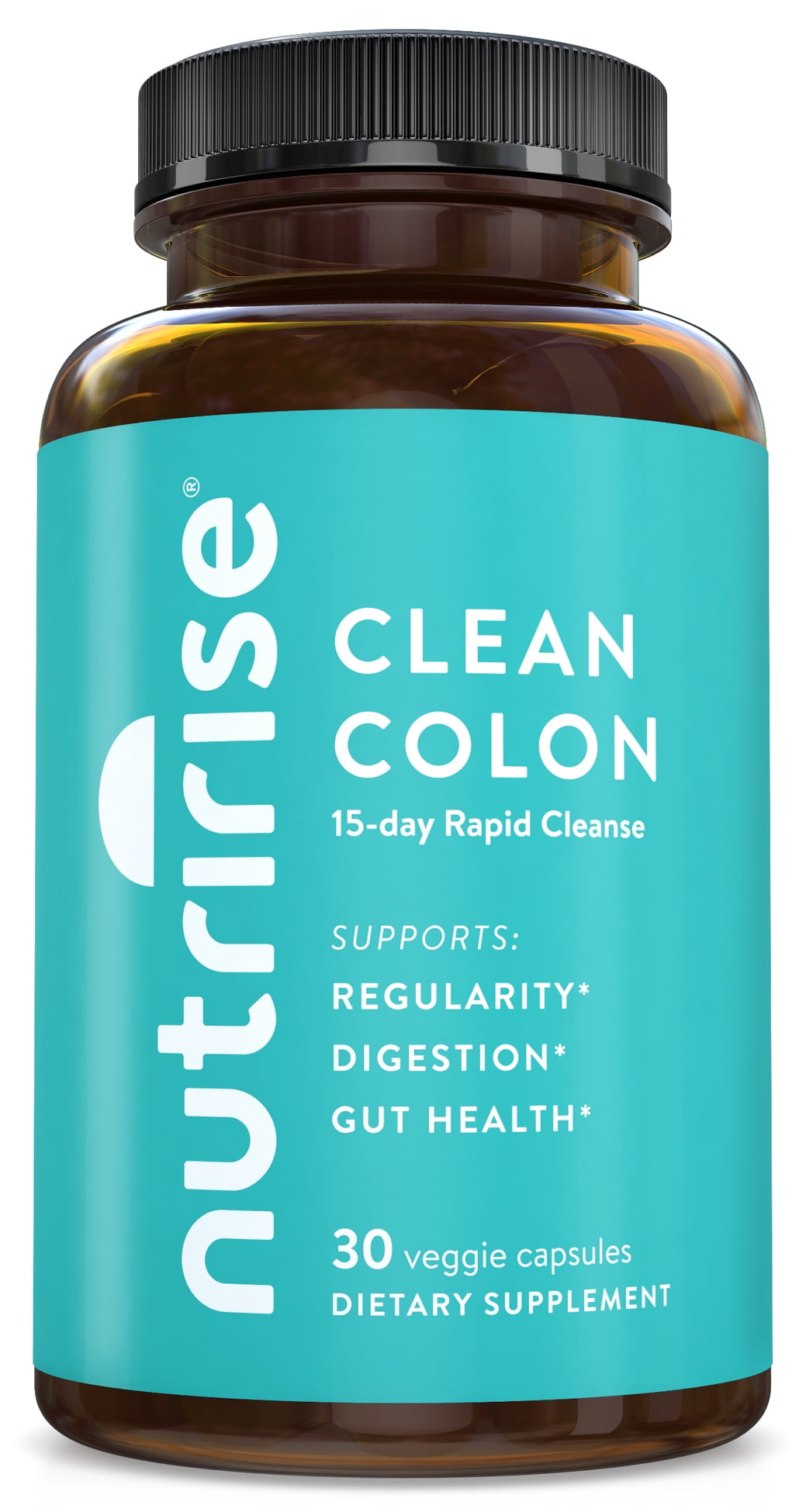 NutriRise Clean Colon 15Day Rapid Cleanse, 30ct Regularity and