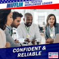 thumbnail image 5 of Mifflin-Usa Bulk Flat Lanyards For Id Badges (Green 36 Inch 100 Pack) Comfortable Neck Straps, 5 of 5