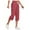 X-a-Red, variant on Mrat Summer Capris Pants for Women Drawstring Large Solid Casual Loose Cropped Pants with Pockets Wide Leg Dress Pants for Ladies S-61 Blue 3XL