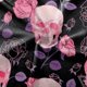thumbnail image 4 of Blusa de manga corta con cuello en V para mujer, blusa de bolsillo con estampado de uniforme de trabajo Pompotops hkajfhjk473467, 4 of 4