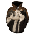 thumbnail image 2 of Sudadera con capucha con diseño de gato en 3D para hombre y mujer, sudadera con capucha para niño y niña, sudadera con capucha de animales, ropa de calle, jerséis para hombre, 2 of 5