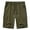 ArmGreen, variant on Men's Casual Cargo Shorts Classic Relaxed Drawstring Stretch Elastic Waist Beach Shorts with 5 Pockets DarkGrey-34