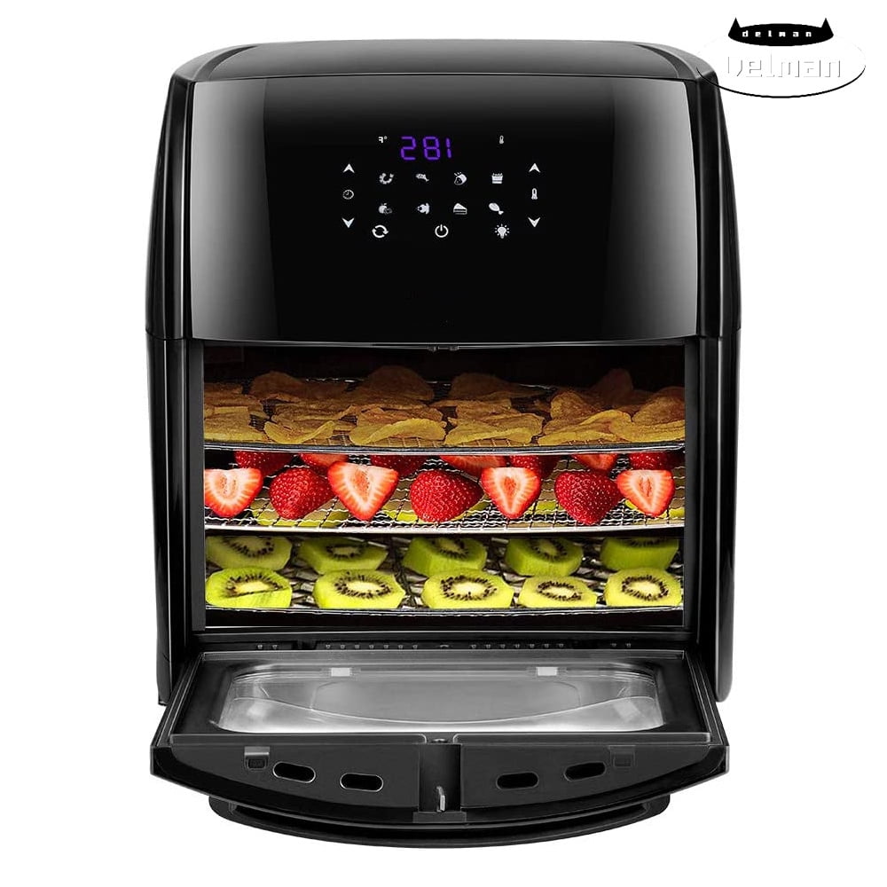 Digital Air Fryer with Rotisserie, Dehydrator, Convection Oven