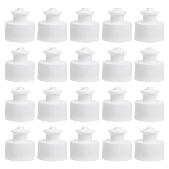 20 tapas reemplazables para botellas de agua domésticas, tapas para botellas deportivas.