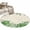 beige, variant on St. Patrick's Round Area Rug 3.3Ft Washable Circle Rugs for Dining Room Table, Lucky Shamrock Green Eucalyptus Floral Vintage Non-Slip Carpet Floor Mats Indoor Outdoor Carpet Runner Home Decor