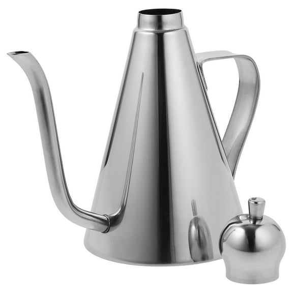 304 Stainless Steel Oil Bottle Dishwasher Safe Juice Bottles Silver