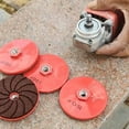 thumbnail image 6 of Carborundum Polishing Pads Dry/Wet Marble Polish Pad for Drill Grinder Polisher Buffing Pad for 100 Type Angles Grinder, 6 of 8