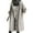 Grey, variant on Women's Anoraks Loose Comfortable Hooded Coat Elegant Windbreaker Wild Winter Outwear for Women
