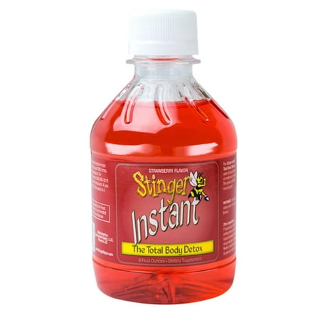 Stinger The Buzz Instant Total Body Detox Strawberry 8oz Toxins (Best Instant Detox Drink)