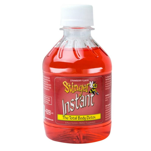Stinger The Buzz Instant Total Body Detox Strawberry 8oz Toxins