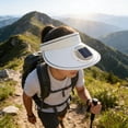 thumbnail image 6 of Solar Powered Cooling Hat with USB Charging, 3-Speed Adjustable Fan for Outdoor Activities Like Hiking, Fishing, and Camping, 6 of 7