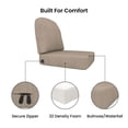 thumbnail image 5 of Sunbrella Outdoor Seat & Back Cushion Set, 22x24 Inch, Water UV Fade Resistant, 5-Inch Thick Foam Patio Cushions, 5 of 6