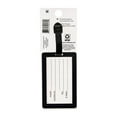 thumbnail image 5 of Protege Black and White Checkerboard Luggage Tag, 5 of 6