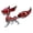 Red, variant on ROUASD Colorful 3D Metal Puzzles for Adults Fox with Light, DIY 3D Mechanical Fox Metal Model Kits to Build for Adults with Tool, Desktop Model Kits Building Toys for Adults/Teens (D)